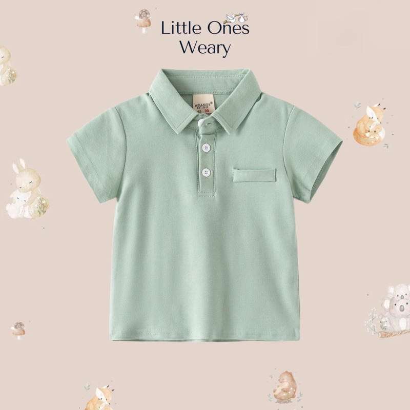 [ LITTLEONESWEARY ] LEVIN TOP - PREMIUM POLO SHIRT / KAOS POLO ANAK LAKI-LAKI