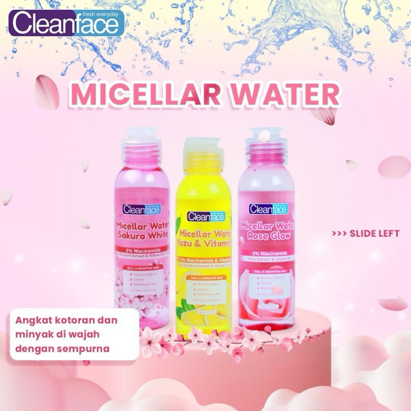 Purbasari Cleanface Micellar Water 250 ml