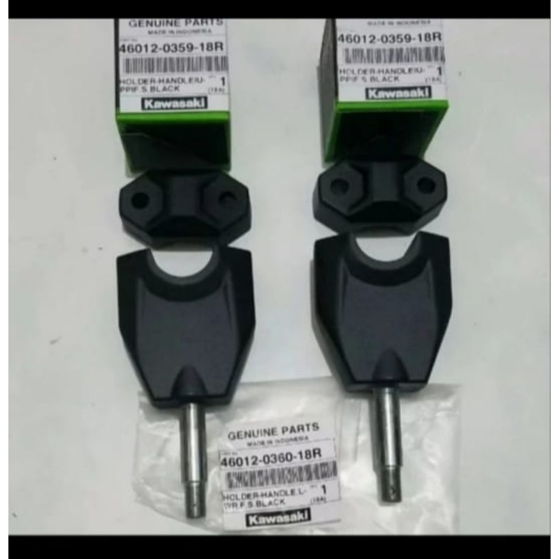 Raiser stang setang dudukan stang setang klx bf dtracker new CRF 150 hitam original