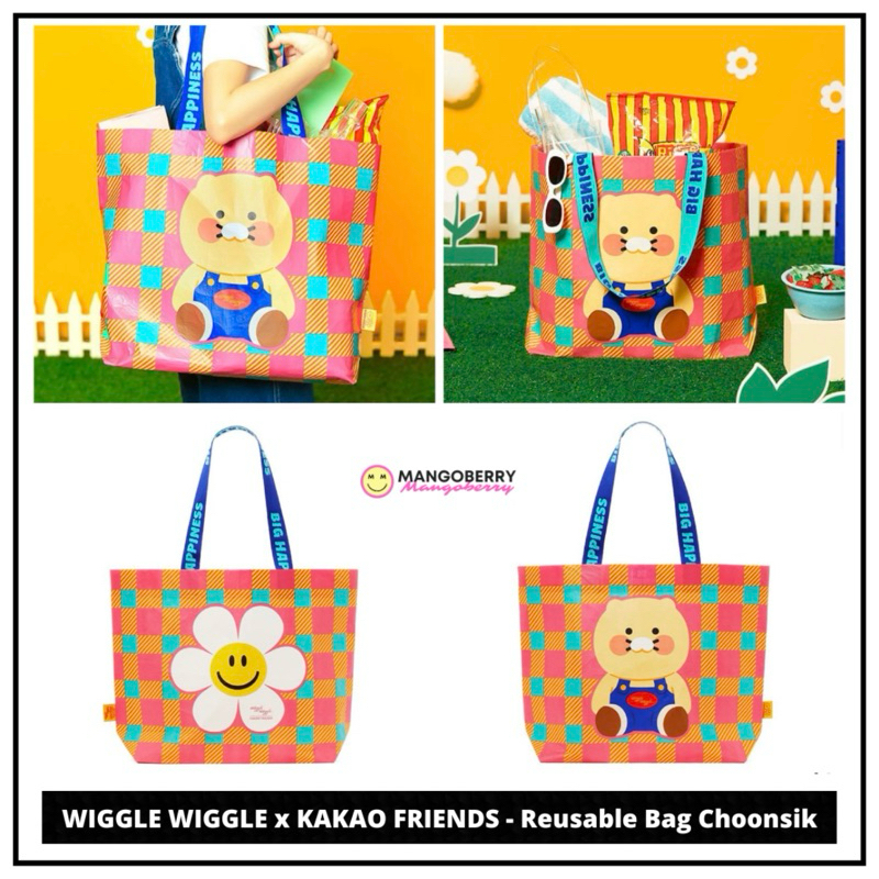 WIGGLE WIGGLE x KAKAO FRIENDS - Reusable Bag Choonsik