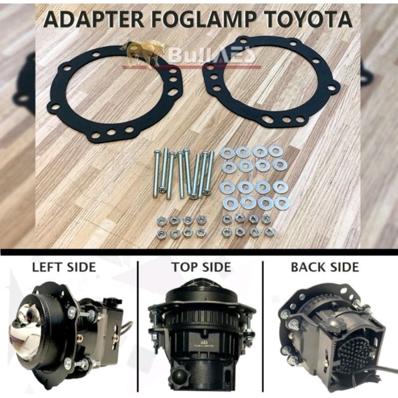 Adapter Breket Biled Foglamp Toyota
