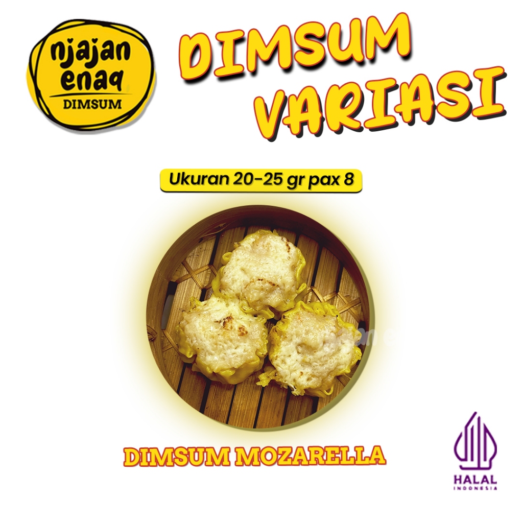 

DIMSUM VARIASI MOZARELLA 25gr PACK ISI 8 PCS ❤️RT❤️