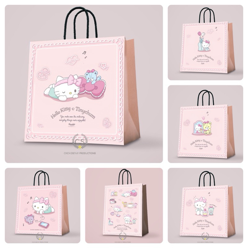 

Paperbag Custom Hello Kitty Sanrio Lucu Goodie abag Ulang Tahun Anak Tas Kado Tas Kertas Hampers Birthday