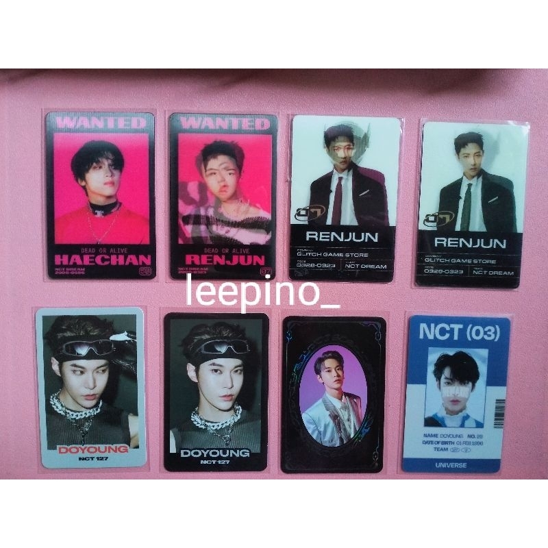 lenti glitchmode haechan renjun , yb doyoung, tc ayyo doyoung , idc universe doyong