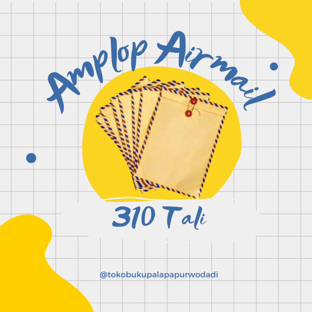 

Amplop 310 Coklat Tali Folio