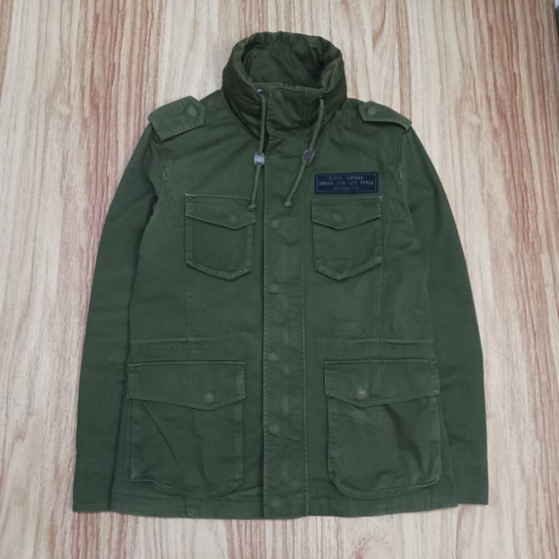 Ugiz Vintage Canvas Parka Jacket
