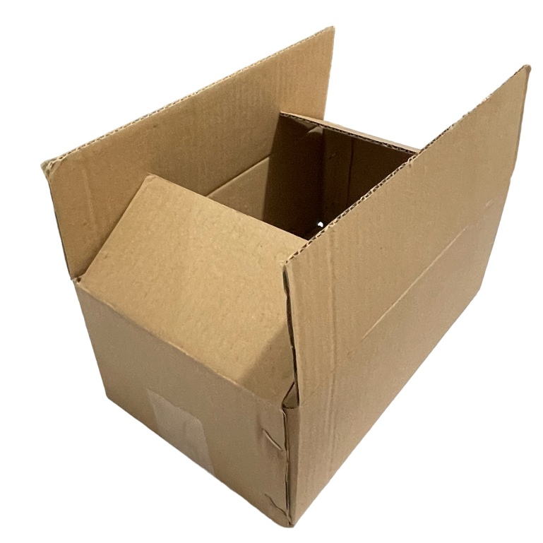 

14x10x3 kardus box packaging POLOS BARU