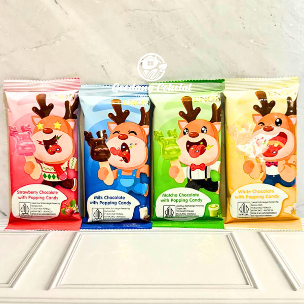

Enon Coklat Cokelat Chocolate With Popping Candy Satuan Ecer 15g