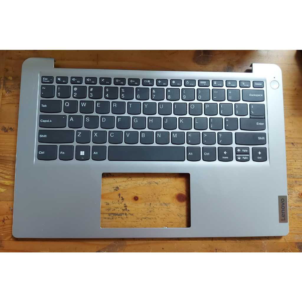 Palmrest Keyboard Lenovo Ideapad 1 14IGL7 Palmrest Casing Tengah Lenovo Ideapad 1 14IGL7 Silver Keyb
