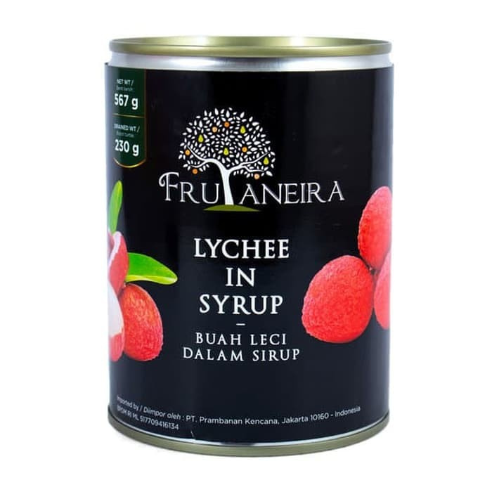 

FRUTANEIRA Lychee In Syrup / Buah Leci Kaleng (567 GR)