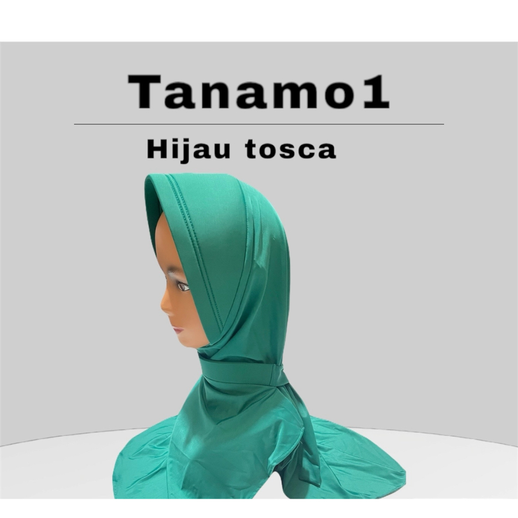 JILBAB DINAS ASN WARNA HIJAU TOSCA