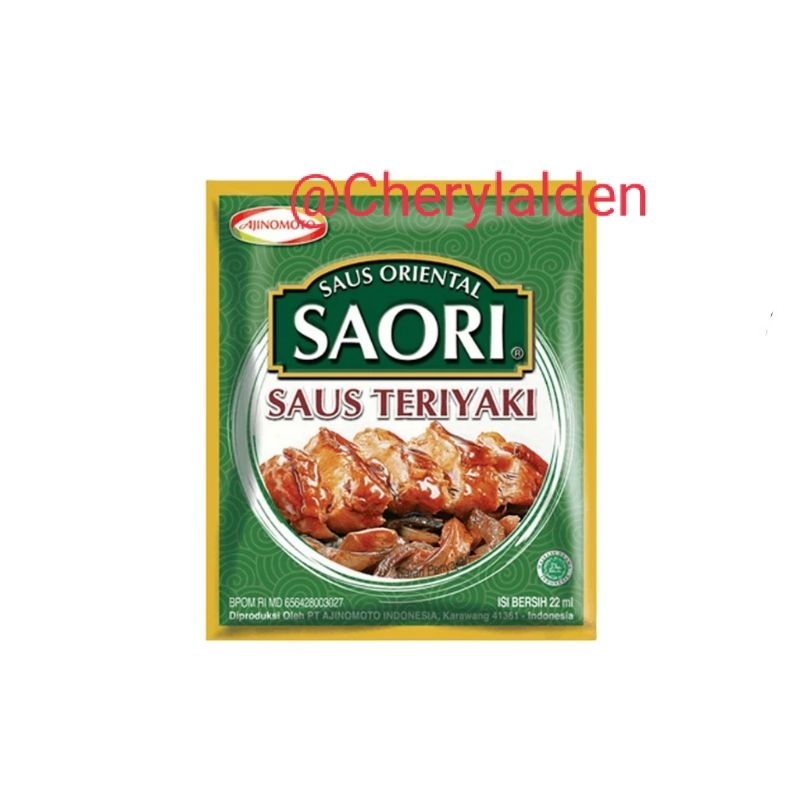 

❤️Chery❤️ Saori saus teriyaki sachet