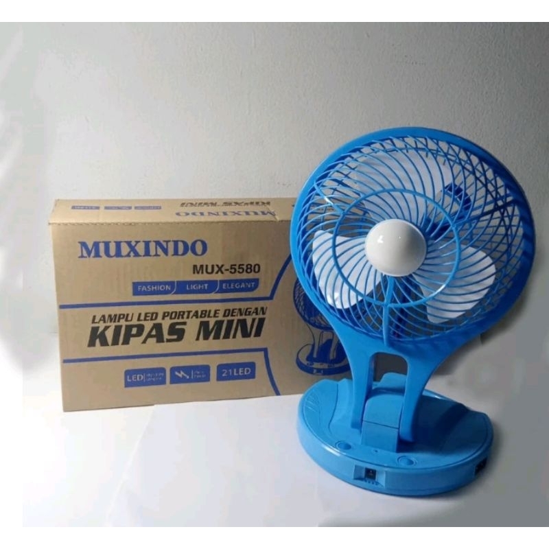 Kipas Angin portable MUXINDO MUX5580 LED