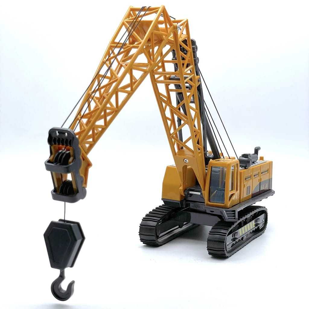 ASEMKAJKT - Cruzer Diecast Mobile Crane Truck Construction Truk Crane / Mainan Miniatur Truk