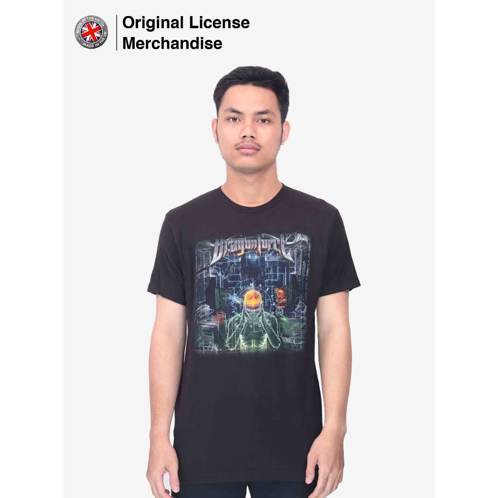 Kaos Baju Tshirt Metal Musik Original DRAGONFORCE Overload Maximum