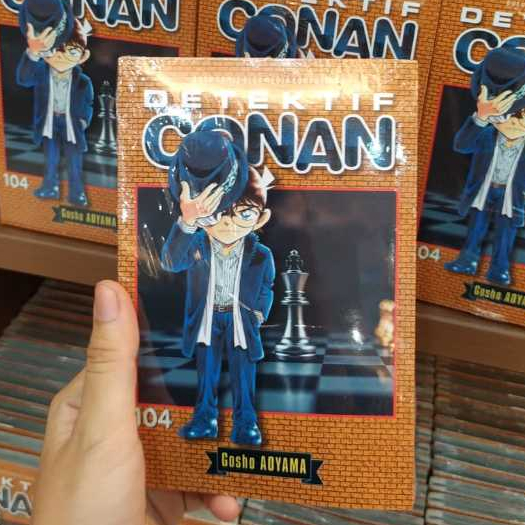 (GRAMEDIA) Komik Detektif Conan 104 - Aoyama Gosho