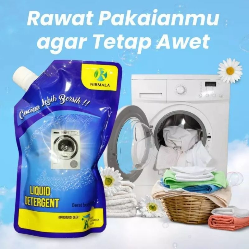 Sabun Cair Cuci Baju / Liquid Detergent / Deterjen Cuci Baju Cair / Deterjen Cair Baju 500 Gr