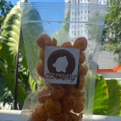 

Cekring kerupuk cimol pedas