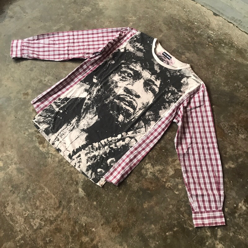 1 of 1 jimi hendrix buru studio reworked long sleeve size L