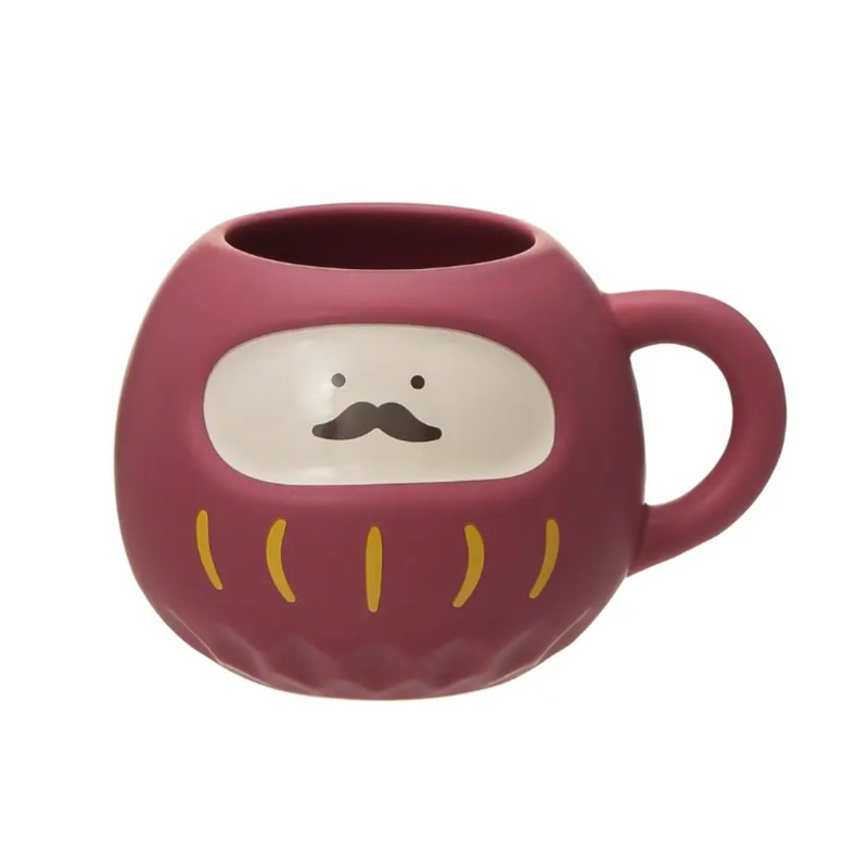 Starbucks Japan Daruma Mug Red 2024 CUTEE