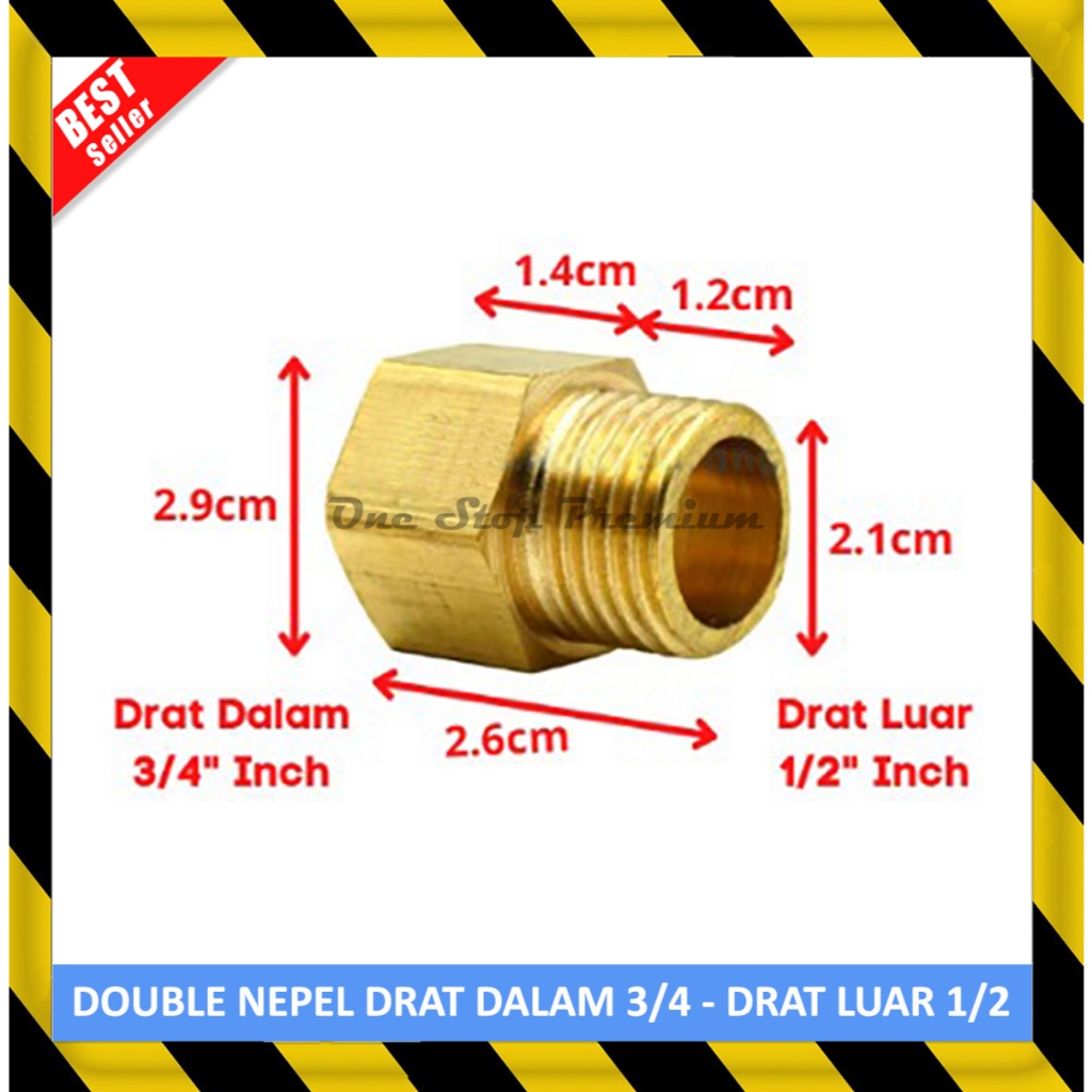 KONVERTER ADAPTOR ADAPTER DOUBLE DOBEL NEPEL NEPPEL NIPEL NIPPLE SAMBUNGAN KONVERTER ADAPTOR ADAPTER
