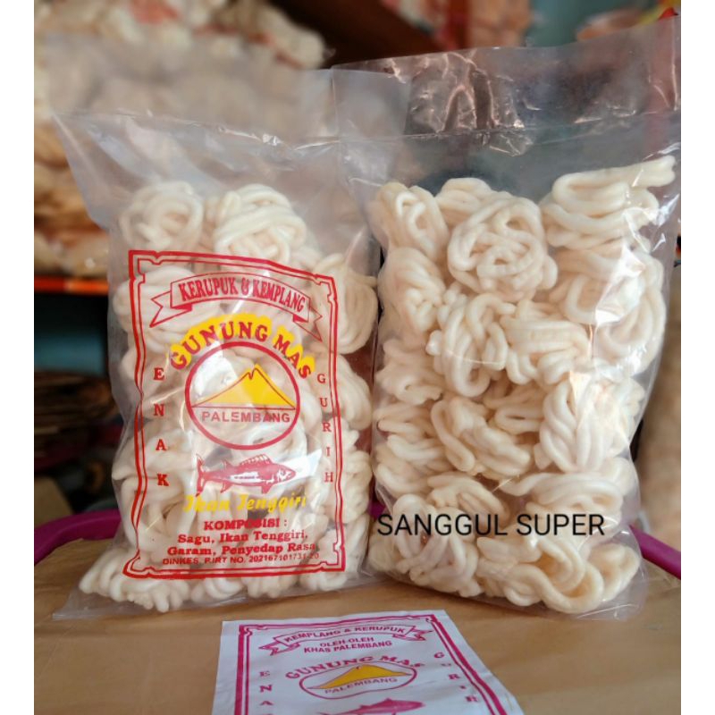 

Kerupuk Sanggul Asli Palembang 250 gr