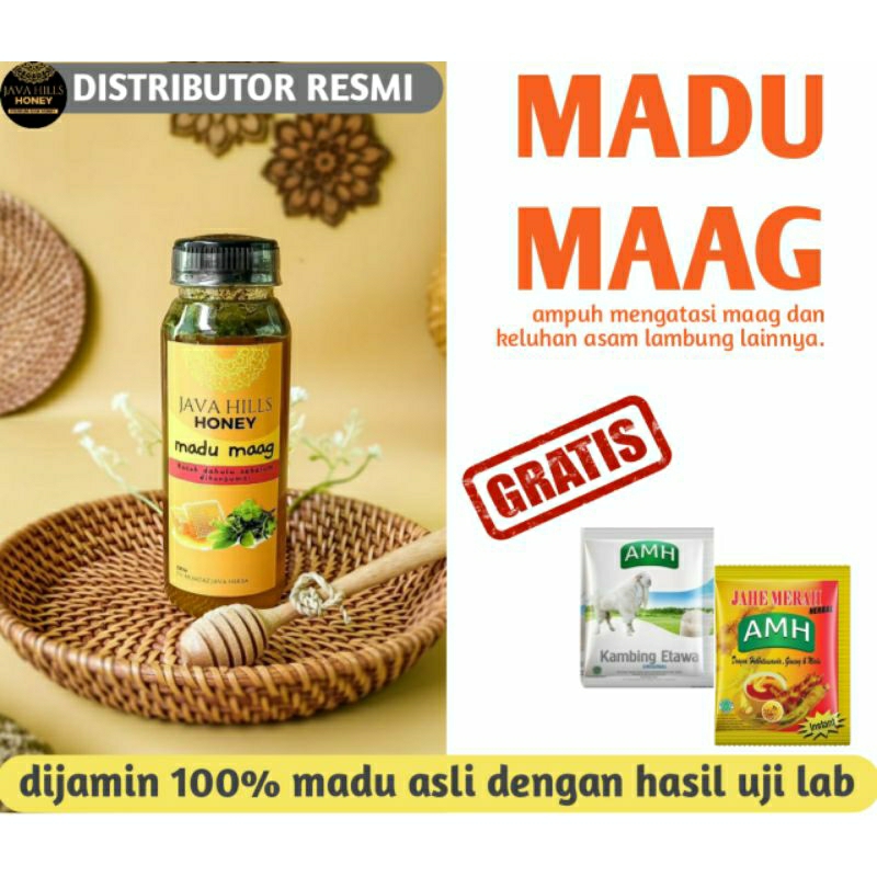 

Madu maag javahills honey maagh Lambung obat herbal asli 100% 320gr