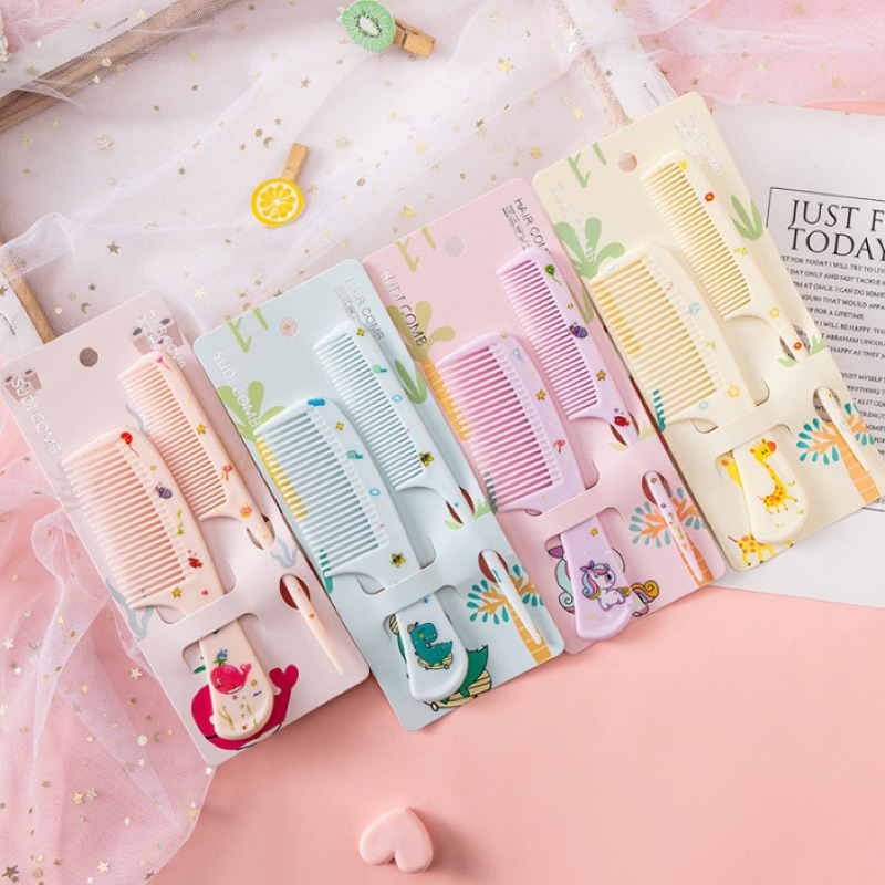 Sisir Karakter Set 2in1 Sisir Anak Karakter