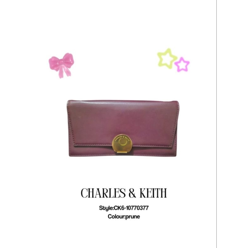 CHARLES & KEITH WALLET ORIGINAL