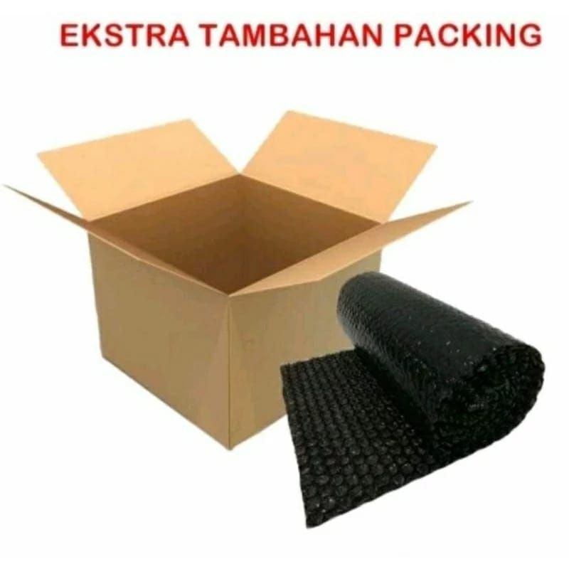 

Tambahan packing bubble wrap + dus