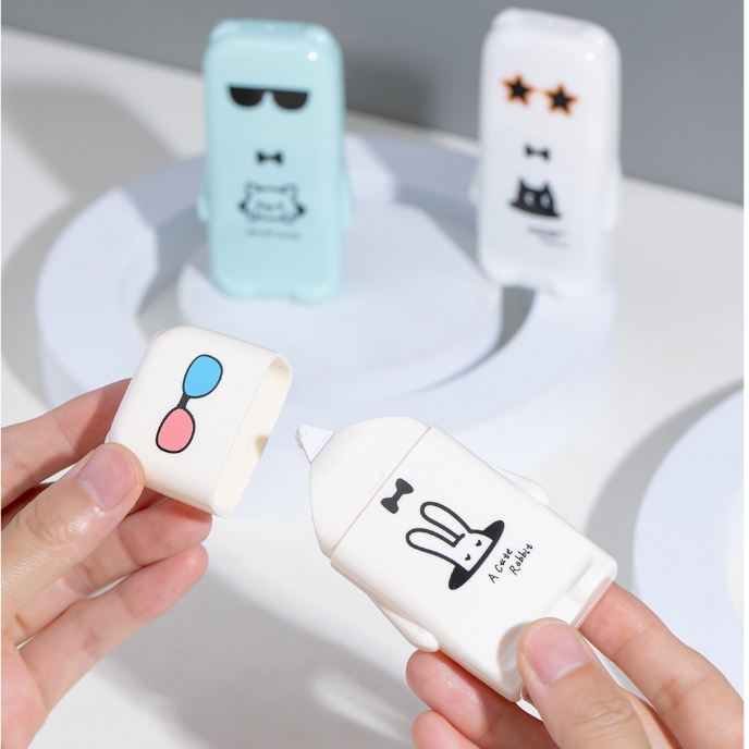 

Glue Tape 2 Sisi Aestetik / Lem Adhesive Roller Unik / Barang Lucu Aesthetic Sekolah