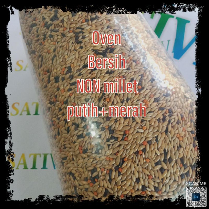 Pakan Kenari PREMIO++ tanpa millet 1kg