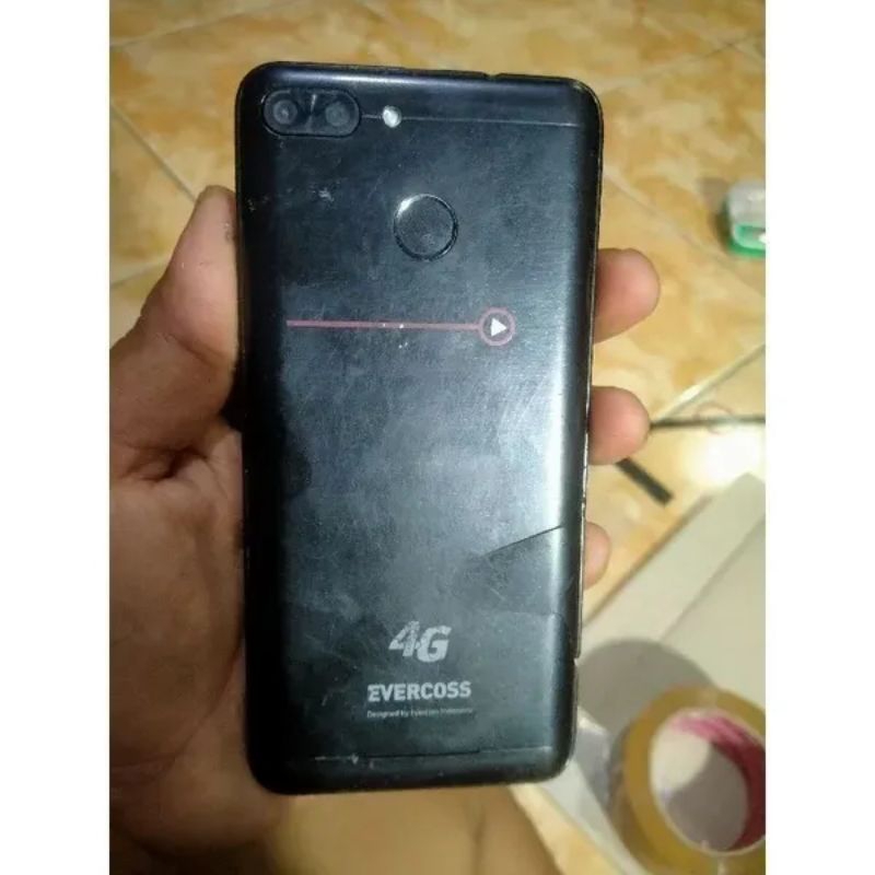 Lcd saja Hp Evercoss U6 cabutan normal tidak termasuk Tc