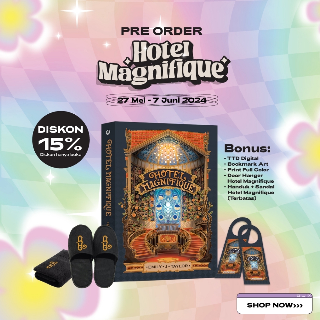 Novel Hotel Magnifique - Emily J taylor