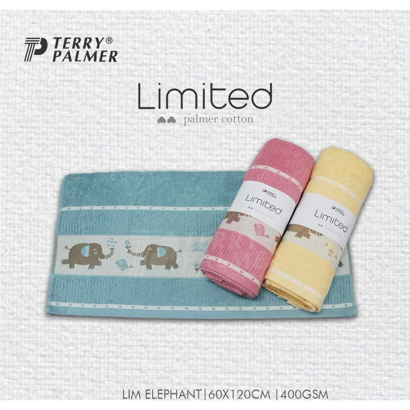 ELEPHANT Handuk Anak Handuk Terry Palmer Limited 60x120 Handuk Anak Terry Palmer Original