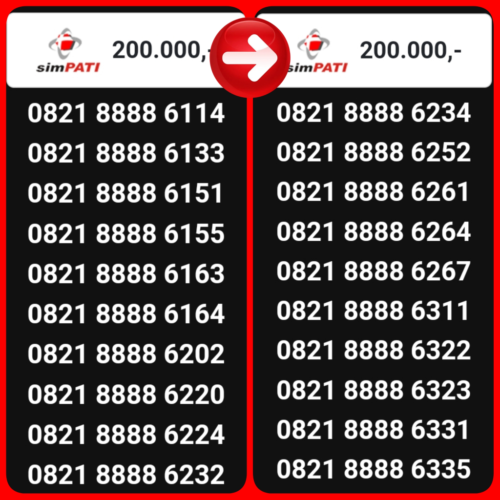 NOMOR CANTIK & REQUEST NOMOR klik cari Nomor Cantik Indonesia @21