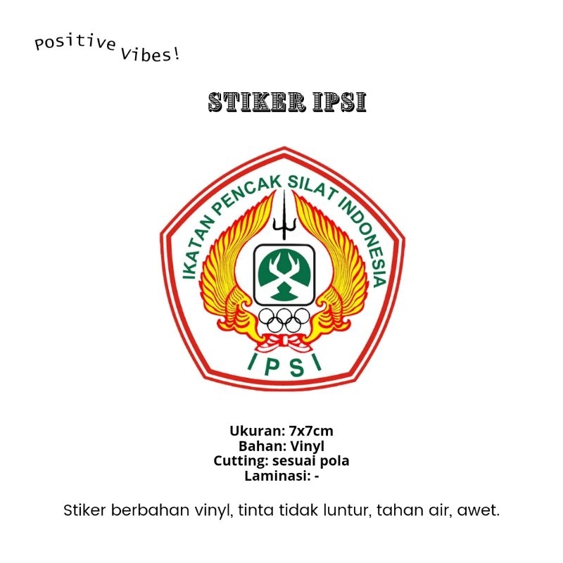 

STIKER IPSI - STR-8 (vinyl die cut 7cm x 7cm)
