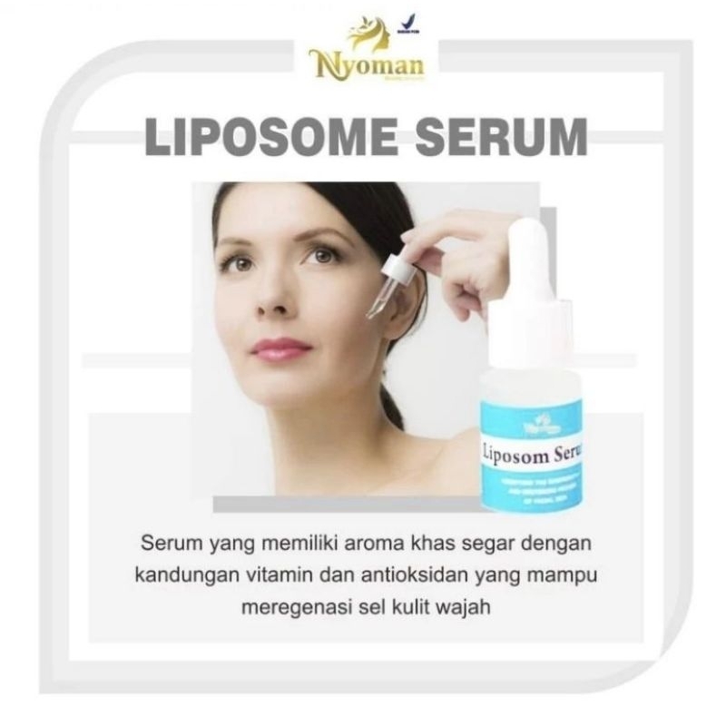Serum Liposome Nyoman Skincare | Serum Liposome Super Whitening Plus | Liposome Serum Pemutih wajah