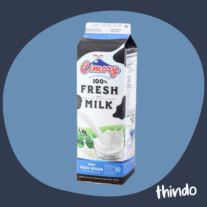 

CIMORY Susu Fresh Milk 950 ml Plain