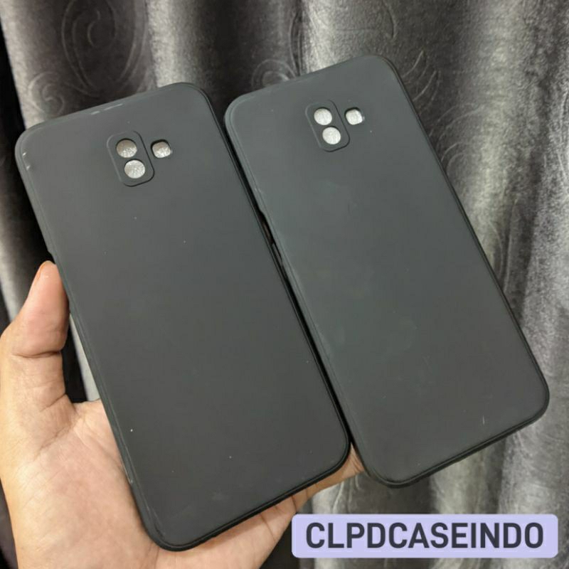 Soft Case Samsung J6 Plus 2018 Hitam Polos