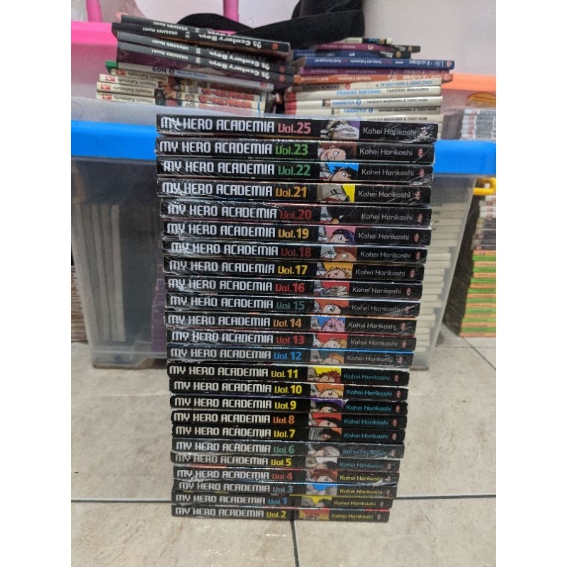 Komik My Hero Academia 1-27 SET