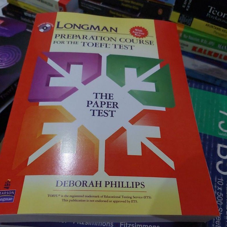 

longman preparataion course the for toefl test deborah phillips KODE U9L1