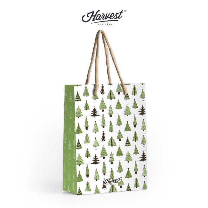 

KHUSUS Paper Bag Natal Christmas Harvest Xmas Winter L White Tree