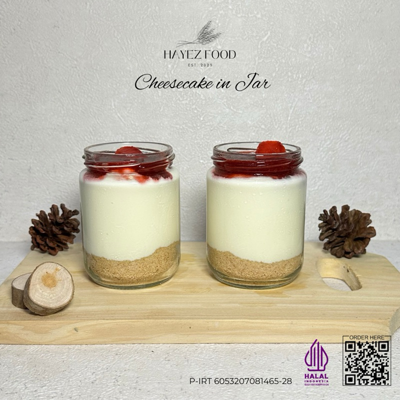 

Cheesecake in Jar