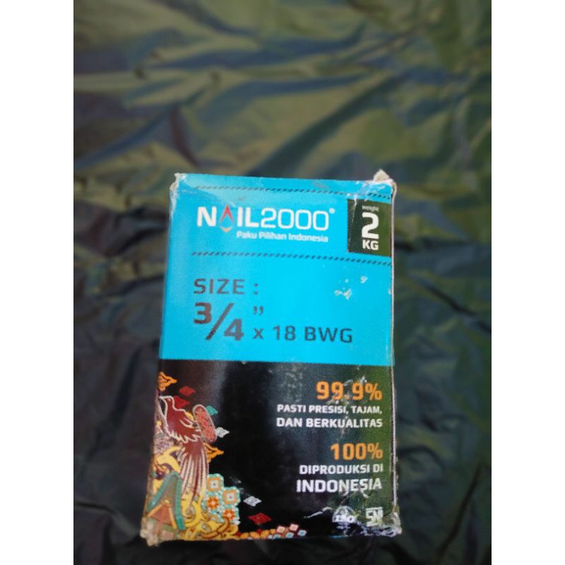 Paku 2cm isi 1kg / Paku 3/4 inch 1kg nail 2000 / paku 2cm isi 1kg nail 2000 / paku triplek nail 2000