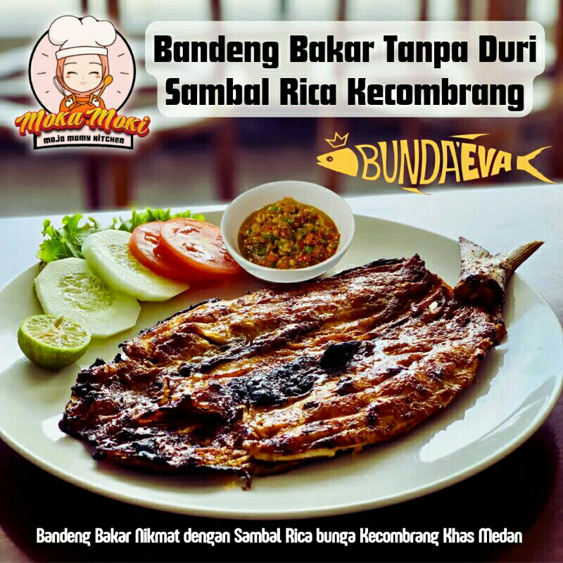 

Bandeng Bakar Tanpa Duri Sambal Rica Kecombrang Bunda Eva