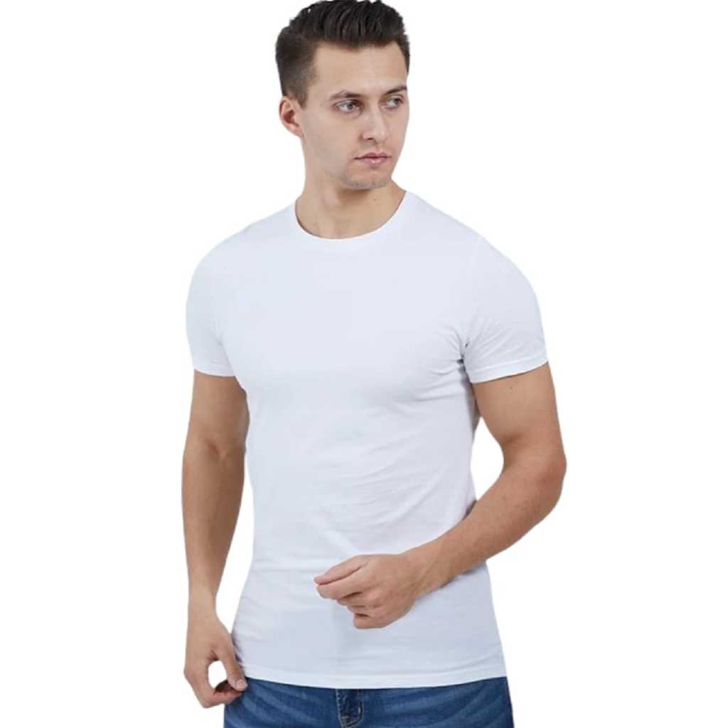 KAOS PUTIH KAOS OBLONG  LGS KAOS DALAM PRIA BARANG STOK PABRIK HARGA CUCU GUDANG