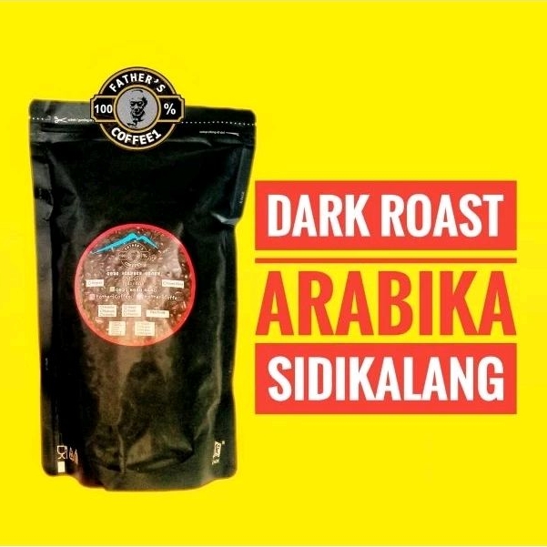 

Kopi Arabika Sidikalang 1Kg (Dark Roasted Coffee Arabica Sidikalang) Basic/Blend/Espresso/Kopi Susu/Kopi Sangrai/Kopi Bubuk/Biji Kopi/Kopi Giling/Roastedbean