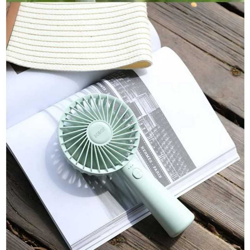 ROBOT RT-BFS1 Kipas Angin Portable Usb Mini Fan Hitam Original