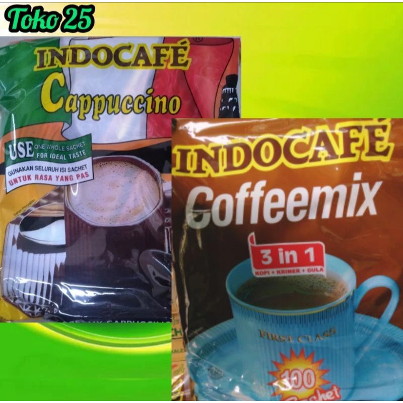 

Indocafe Coffeemix dan capucino 1 Pack